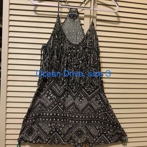 Black and white dress